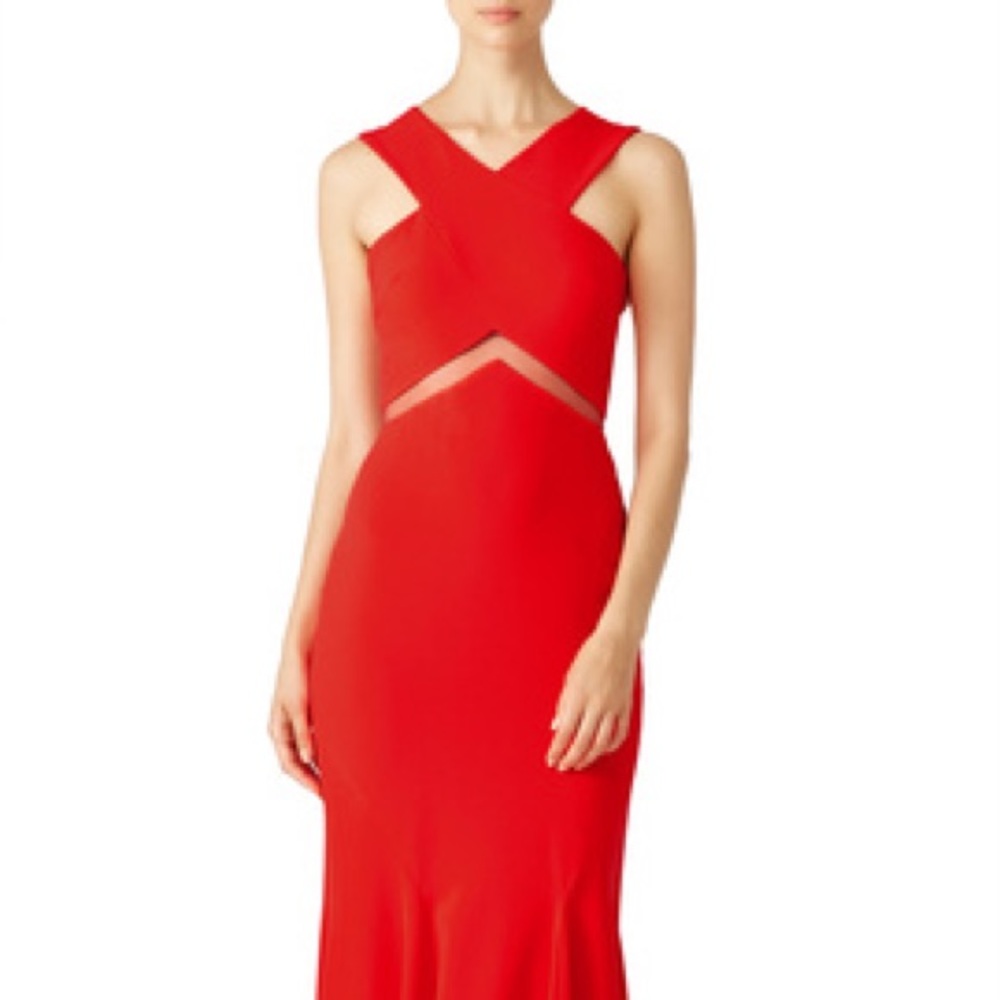 Mignon Chevron Gown